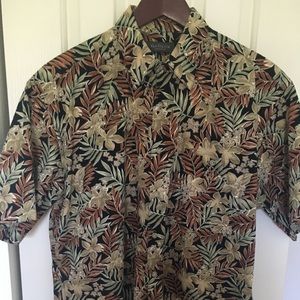 Van Heusen Hawaiian shirt.